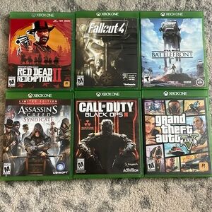 Xbox one game lot